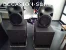 Kit son actif composé de 2 Wharfedale titan 12 a et 2 Wharfe