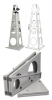 PIEDS ECRANS PLATS (LOT de 2 Pces)